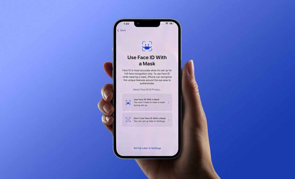 Face ID with mask support arrives in iOS 15.4 beta