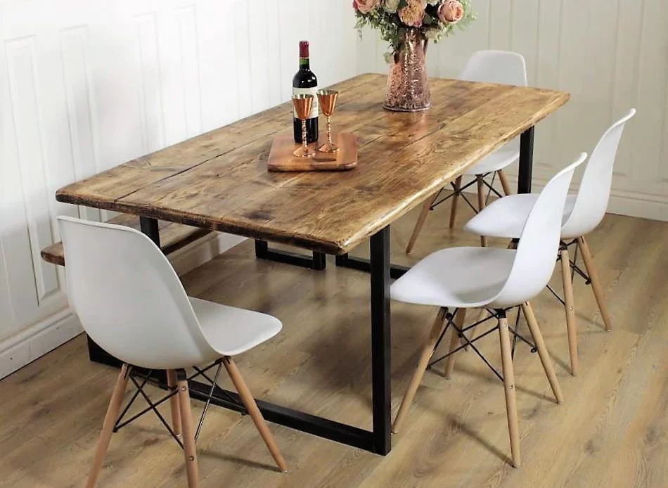 Rustic Wood Dining Table