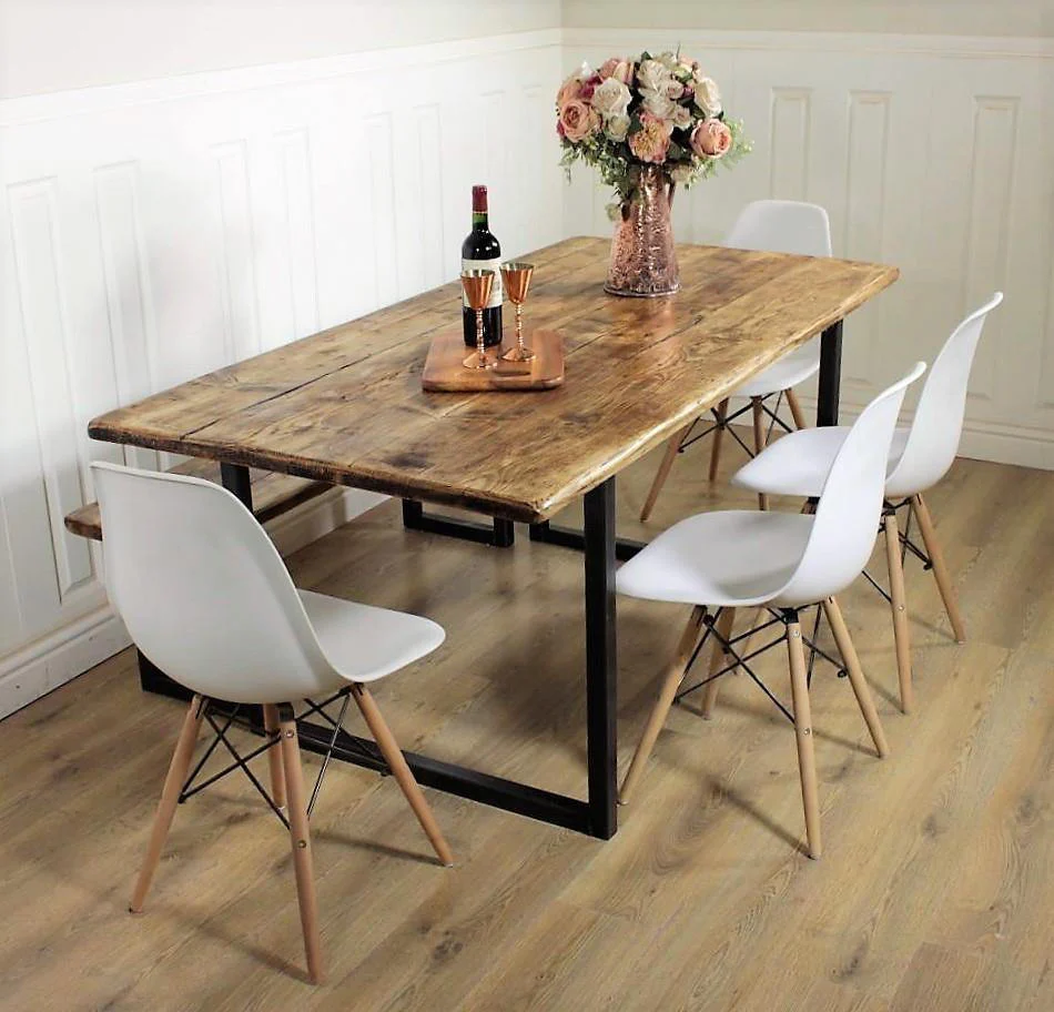 Rustic Wood Dining Table